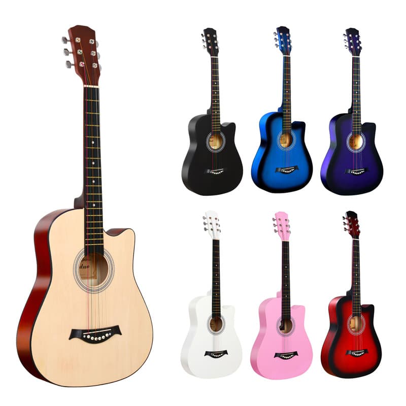(Cross-border trading), (Wholesale), guitar for beginners, practice for students for adults, musical instruments, 38 inch 4