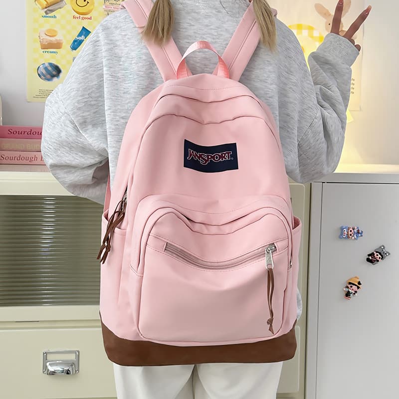 Backpack for leisure for men and women, trend laptop for students for traveling, school bag 3