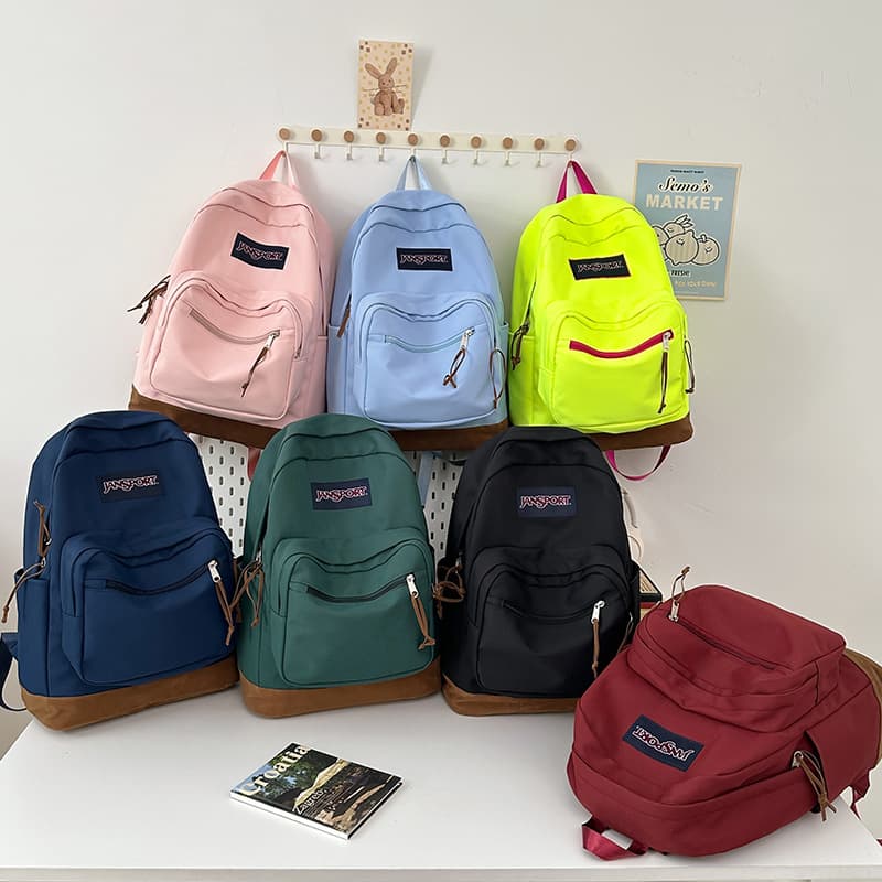 Backpack for leisure for men and women, trend laptop for students for traveling, school bag