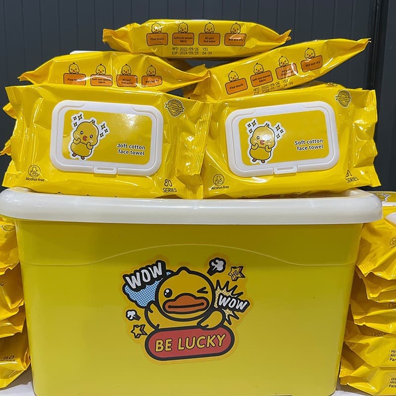 B.Duck, (Wholesale), children's grabber, wipes, handheld storage box, storage system, bee 2