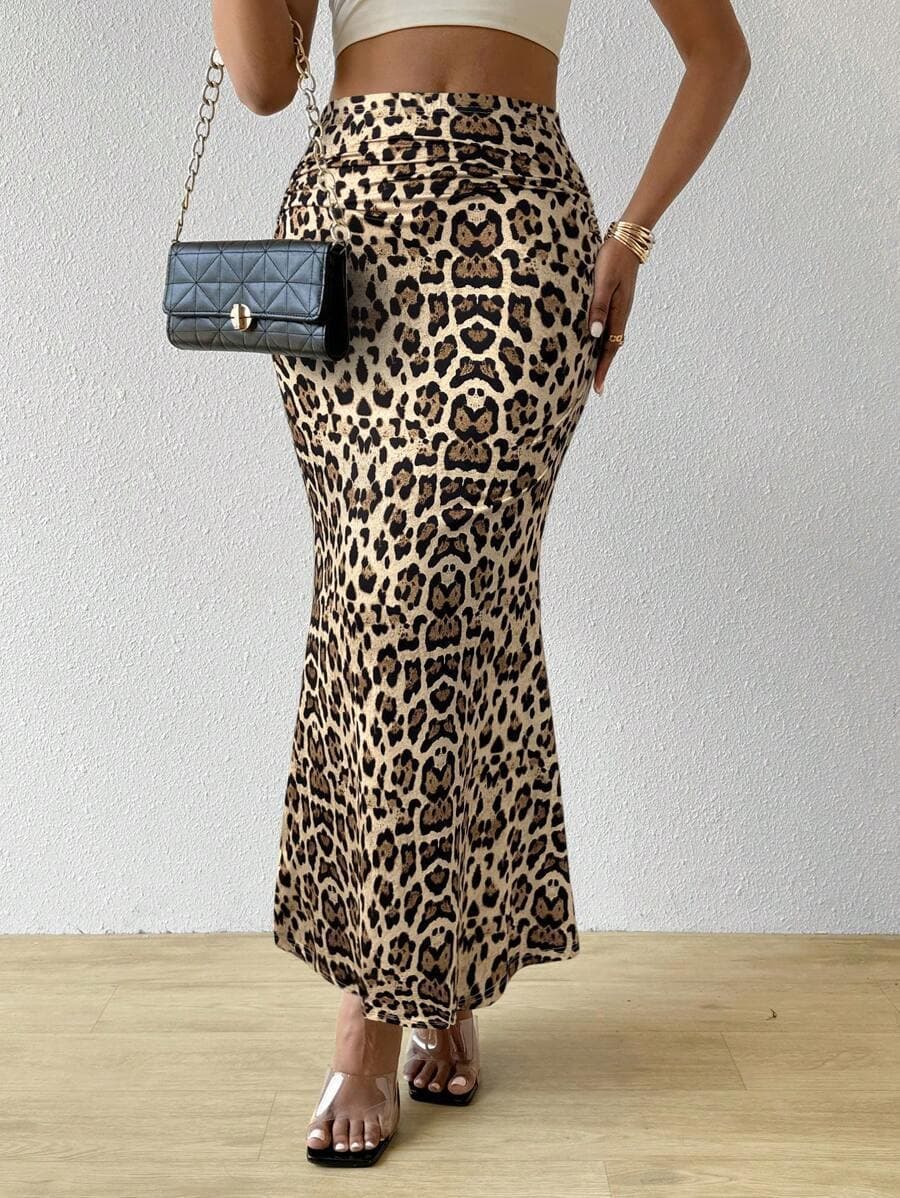 (Cross-border trading), summer sexy knitted skirt, European style, slim fit, "fish tail" cut 3
