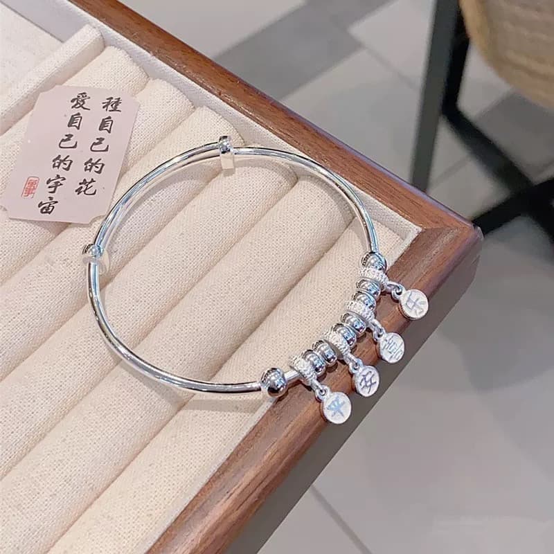 Protective amulet, universal fashionable one bead bracelet for friend 4