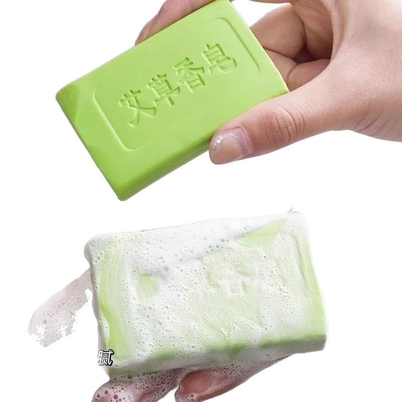 Organic handmade soap with bitter wormwood, extract for face washing full body 5