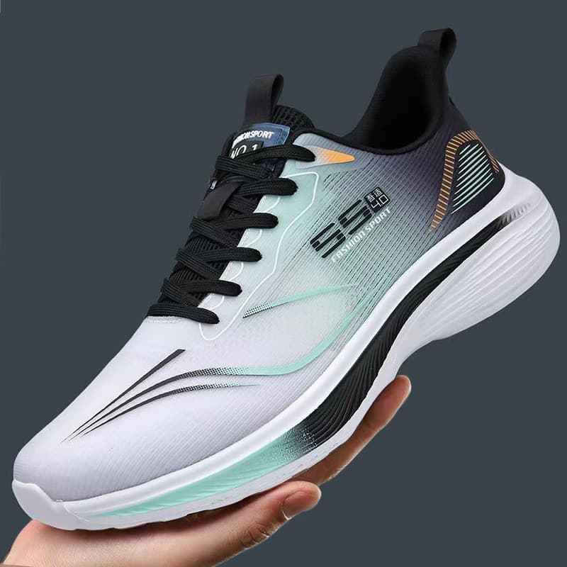 Men's shoes, summer new men's sports shoes, breathable mesh casual running shoes, fashionable, versatile and comfortable sports shoes for women 2