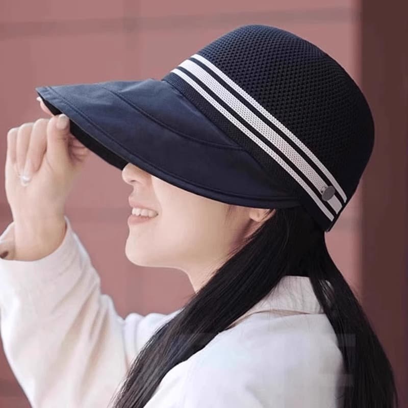 Summer long fashionable universal cap, travel sun hat 3