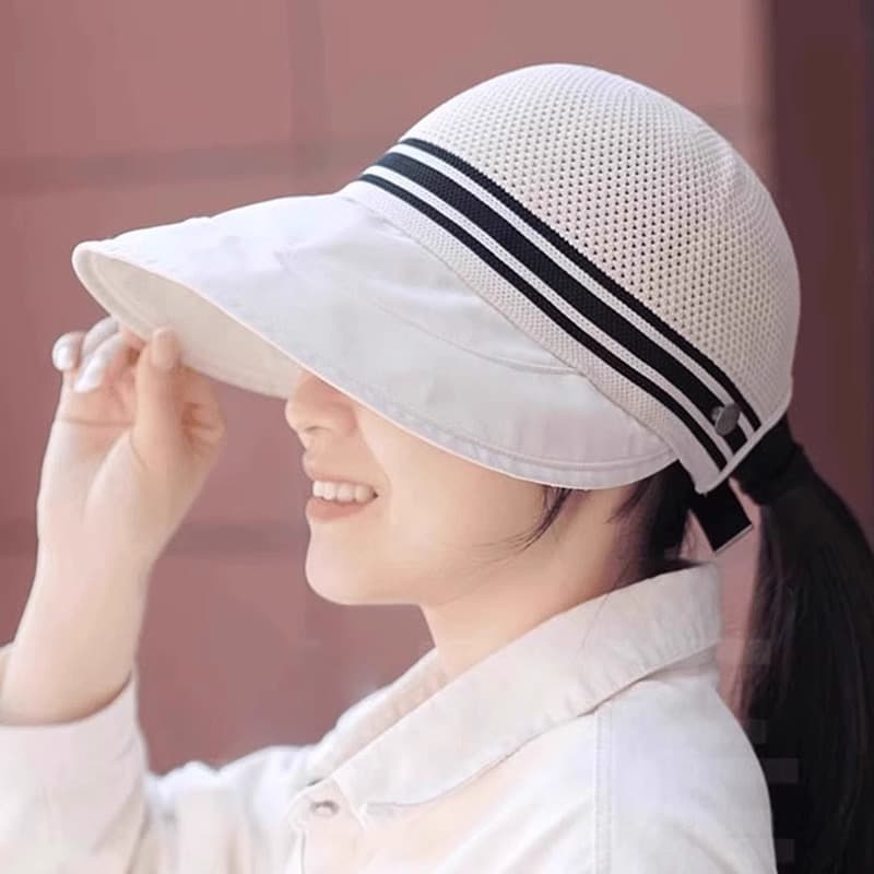 Summer long fashionable universal cap, travel sun hat 4