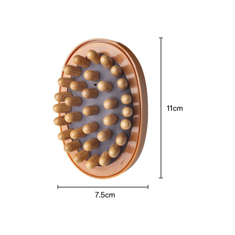 Meridian Brushing Belly Massager Body Unblocking Brushing Beech Scraping Massage Artifact Meridian Brushing Massage Comb 5