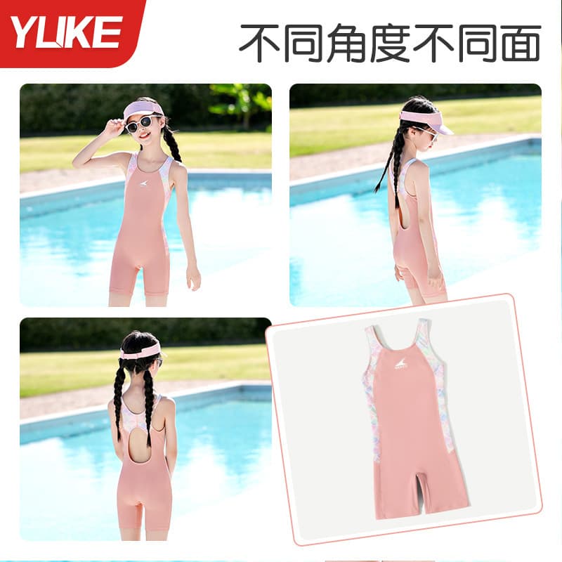 Children's fashionable quick dry swimwear sleevless, for teenagers 4