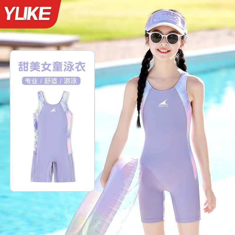 Children's fashionable quick dry swimwear sleevless, for teenagers