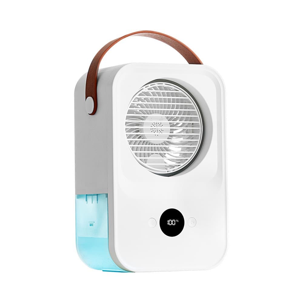 Air conditioning fan, air cooling mechanism, air cooling fan, household silent small desktop mobile indoor water-added bedroom portable 5
