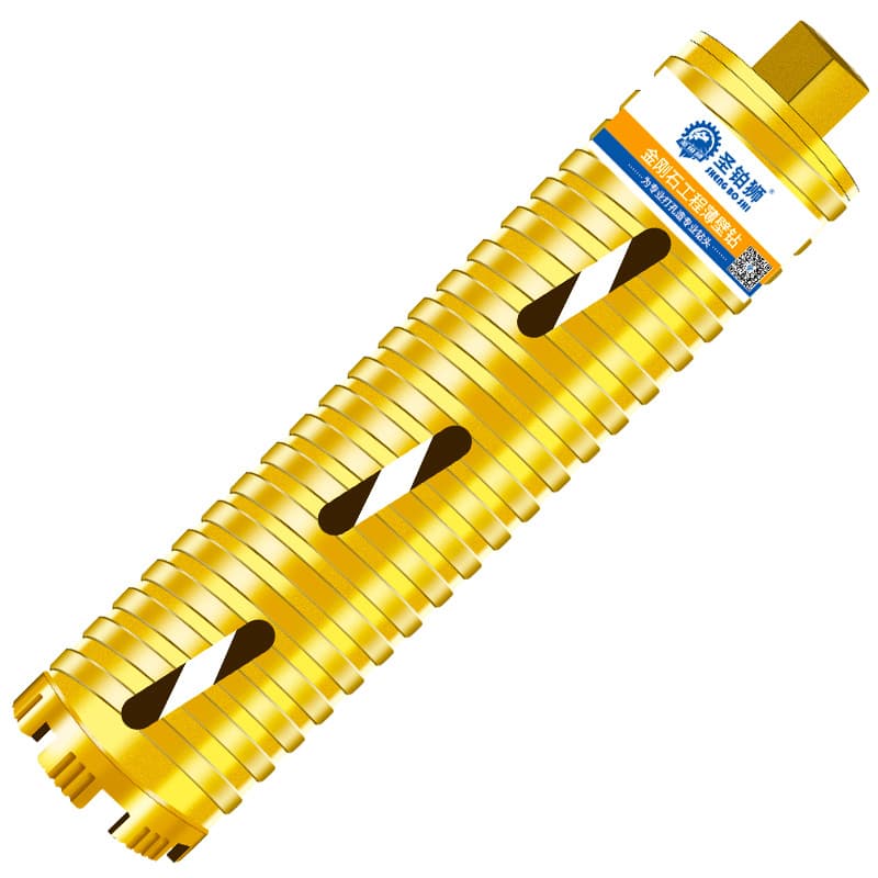 Rhinestone fast 63 dry drill bit water rotation without water high hardness drilling hole through wall concrete water drilling rig hole opener 5