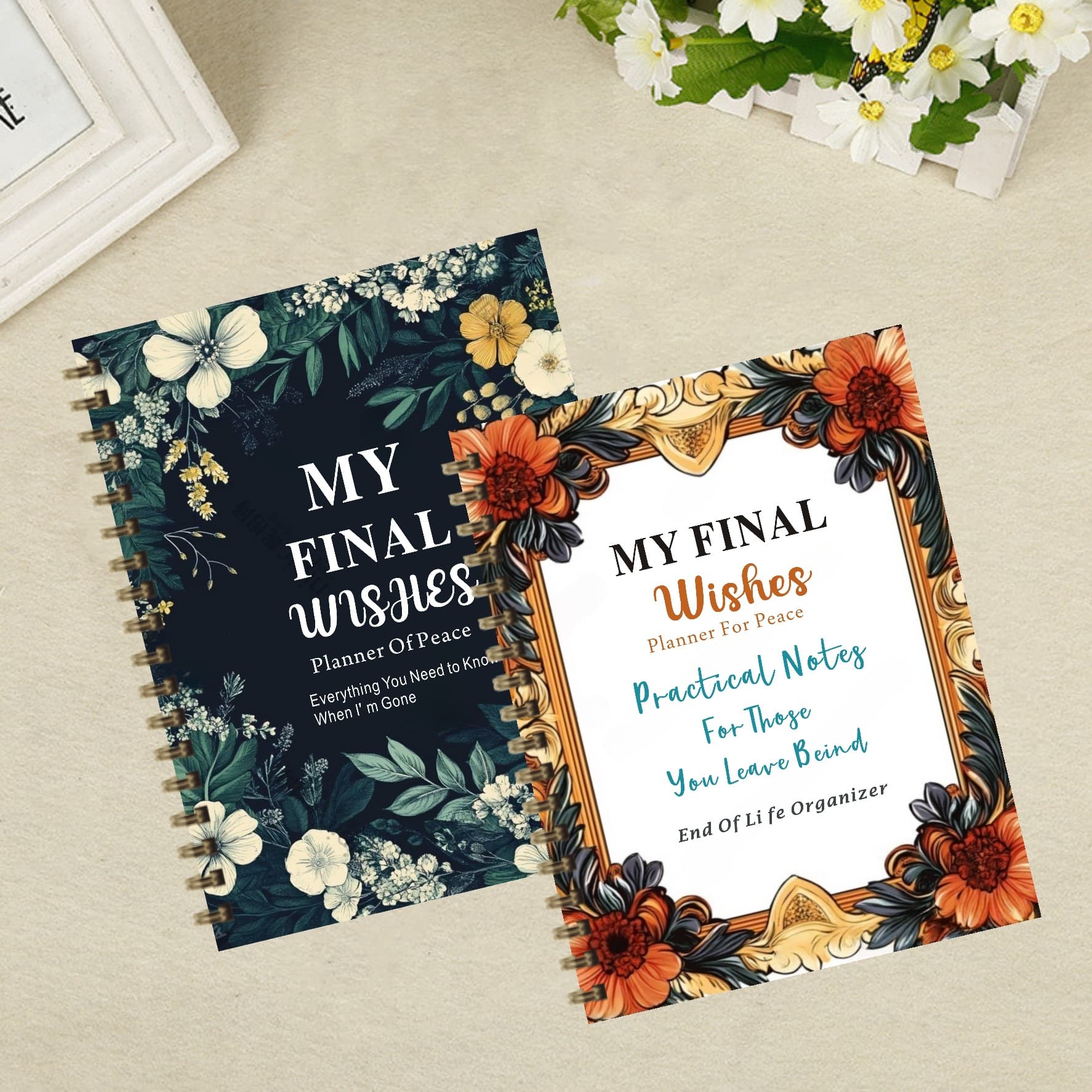 Cross-border hot-selling new product Personalized end-of-life planning notebook planner final wish record book