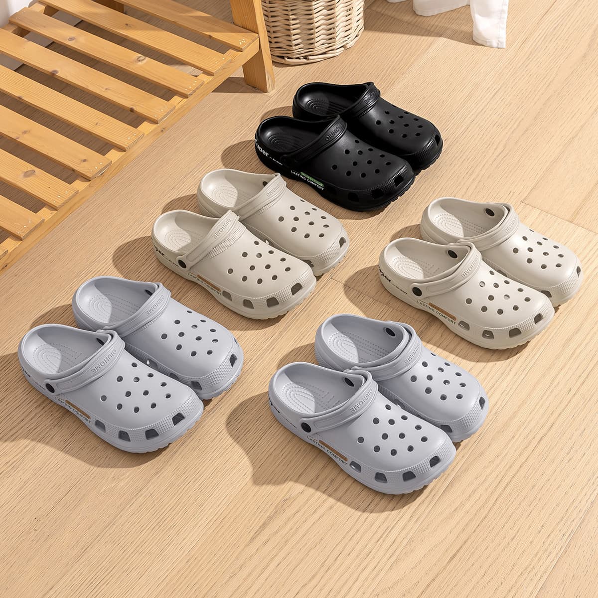 Men's summer non-slip wear-resistant slippers 4