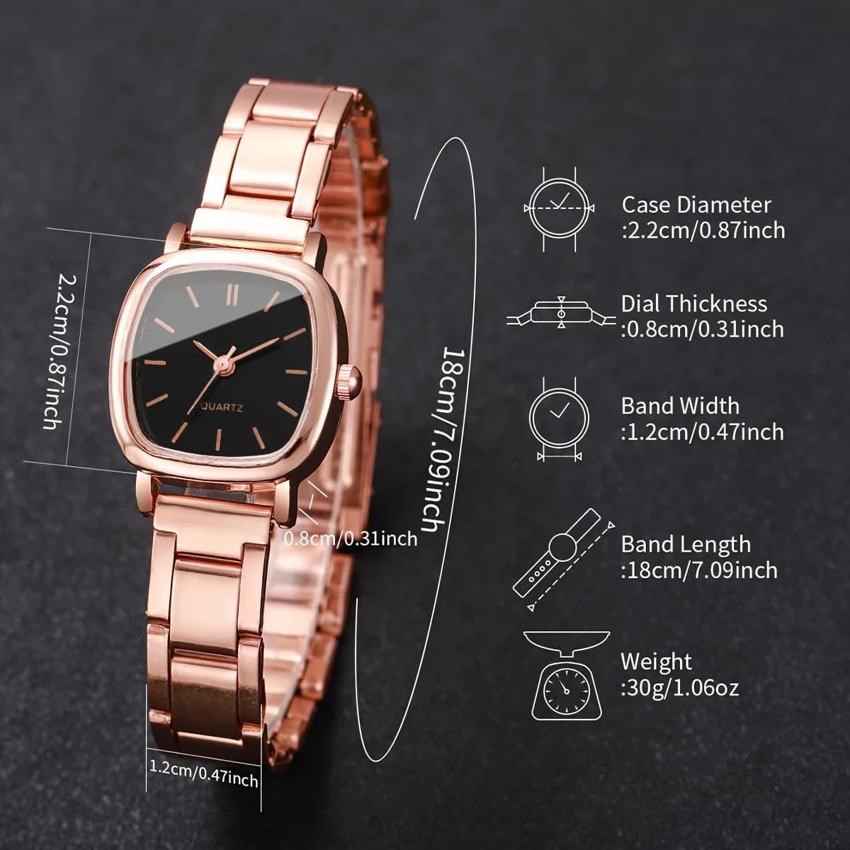 Swiss watch, steel belt for leisure, bracelet, high-quality style 4