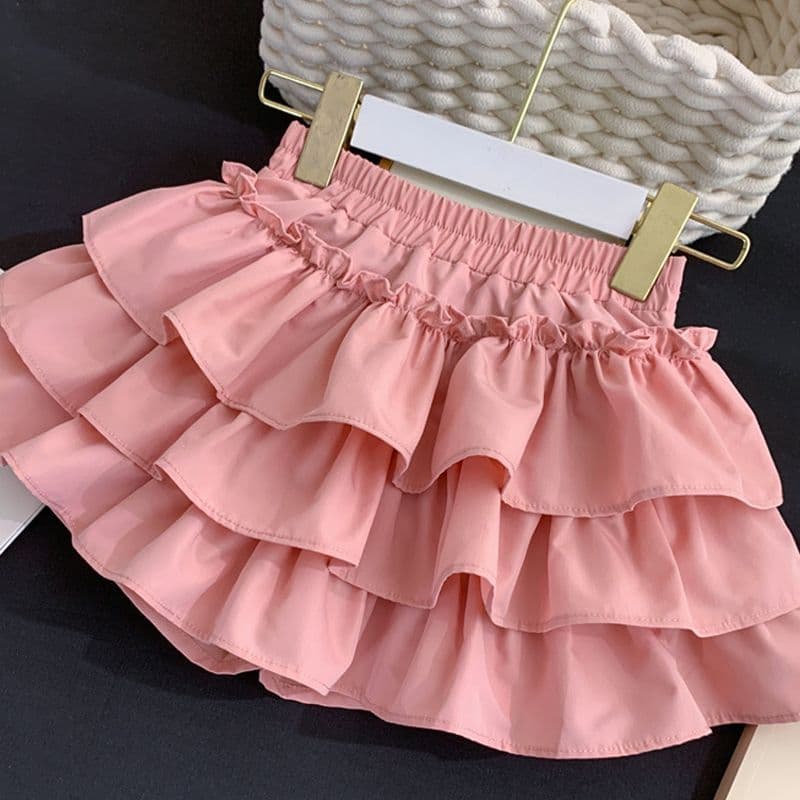 Children's summer white skirt, small princess costume, 5 years, tutu skirt 5