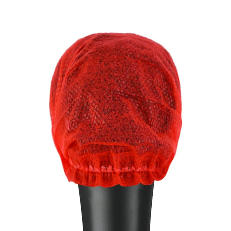 Microphone, disposable protective cover, pack non-woven cloth, dust cover, protective case, for karaoke bars 5