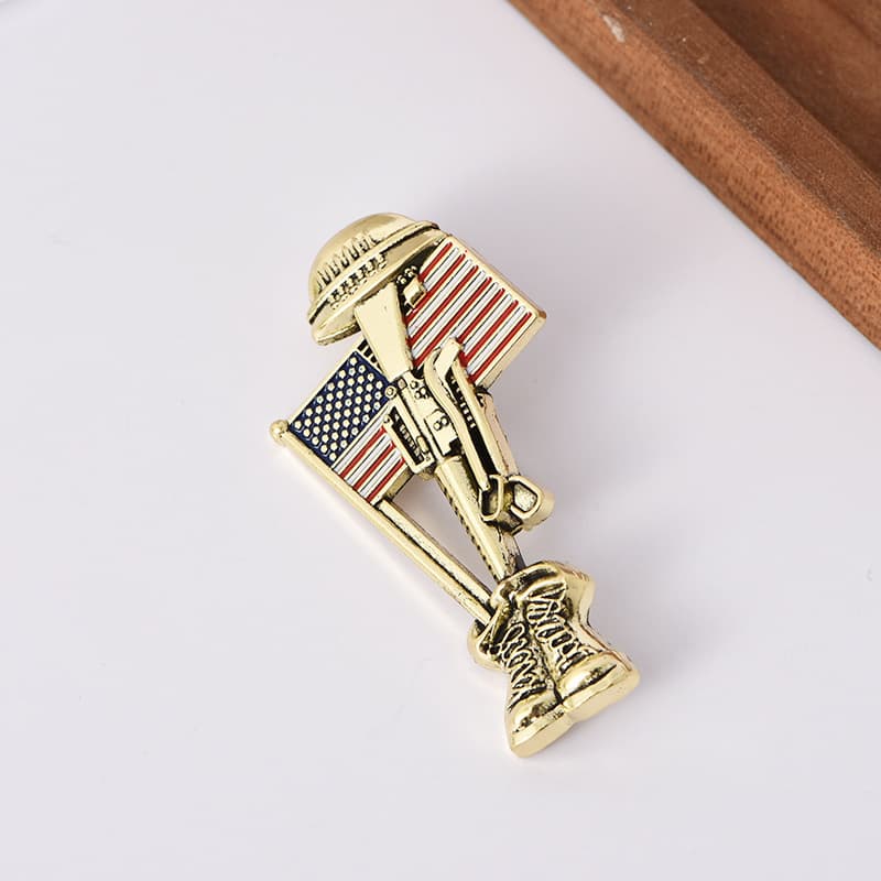 Commemorative brooch, fashionable pin, USA 3