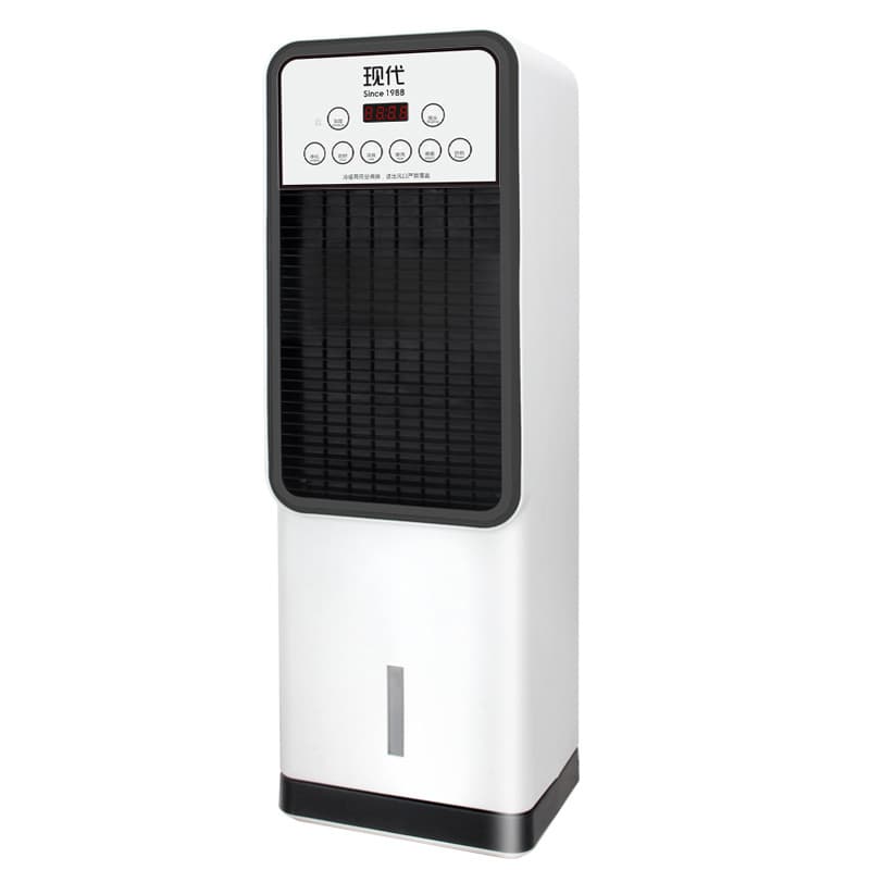 Dual use of cooling and cooling mobile air conditioning fan for office and home vertical floor-standing heater fan with ice remote control water cooling 4