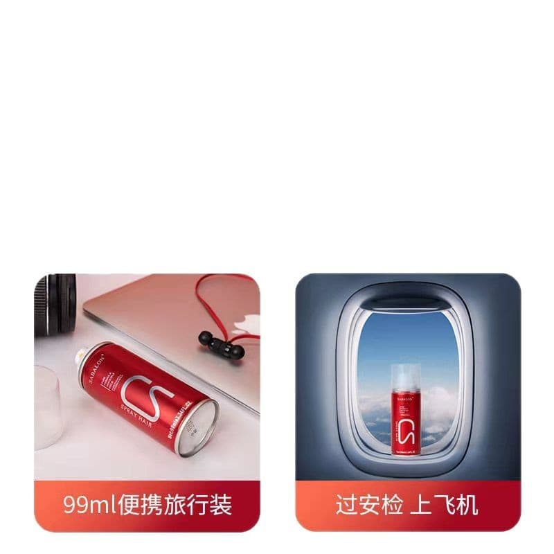 Hair spray, universal gel for men and women, styling, long-term effect 5
