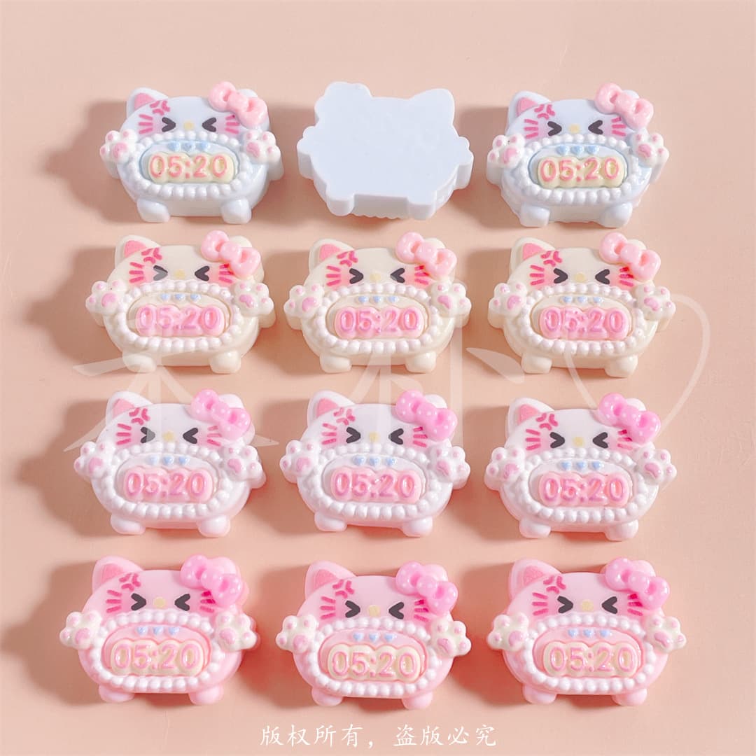 Creative cartoon accessories, cream accessory, hairgrip, hair rope, phone case, DIY 3
