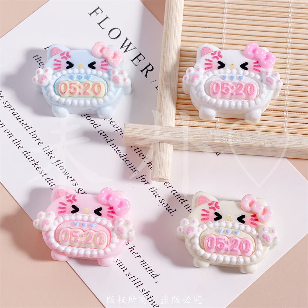 Creative cartoon accessories, cream accessory, hairgrip, hair rope, phone case, DIY