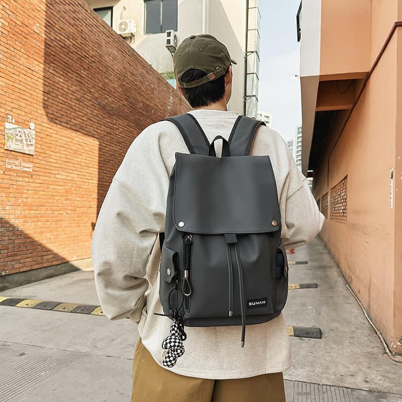 Backpack, capacious laptop, bag, for students, worn on the shoulder, spine protection