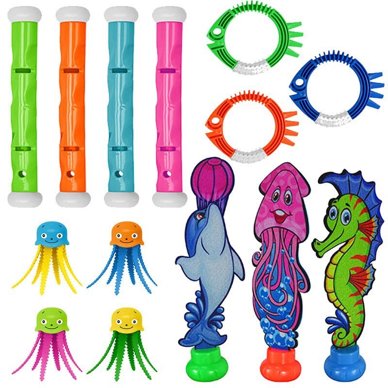 (Cross-border trading), children's toy play in water, swimming pool, diamond set, diving 3