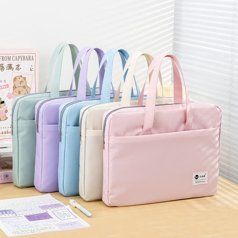 Fashionable handheld three dimensional fresh laptop for documents, business version 2