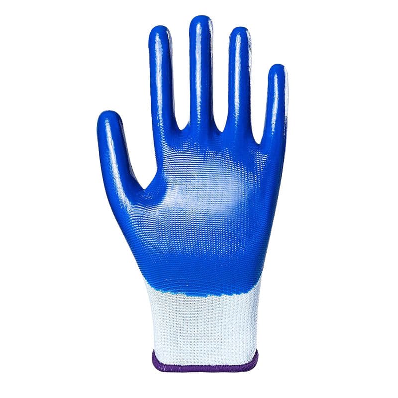 Wear-resistant non-slip rubber oil resistant breathable gloves 5