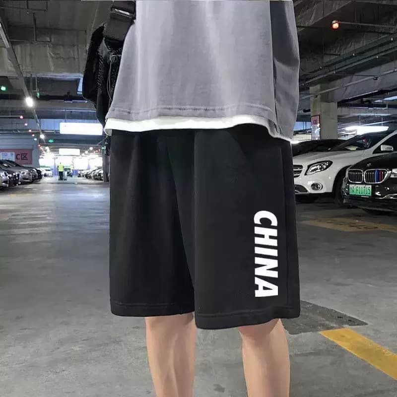 (Wholesale), men's summer thin shorts for leisure, quick dry universal sports trend trousers, loose fit 3