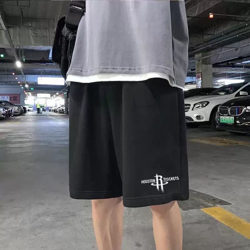 (Wholesale), men's summer thin shorts for leisure, quick dry universal sports trend trousers, loose fit 5