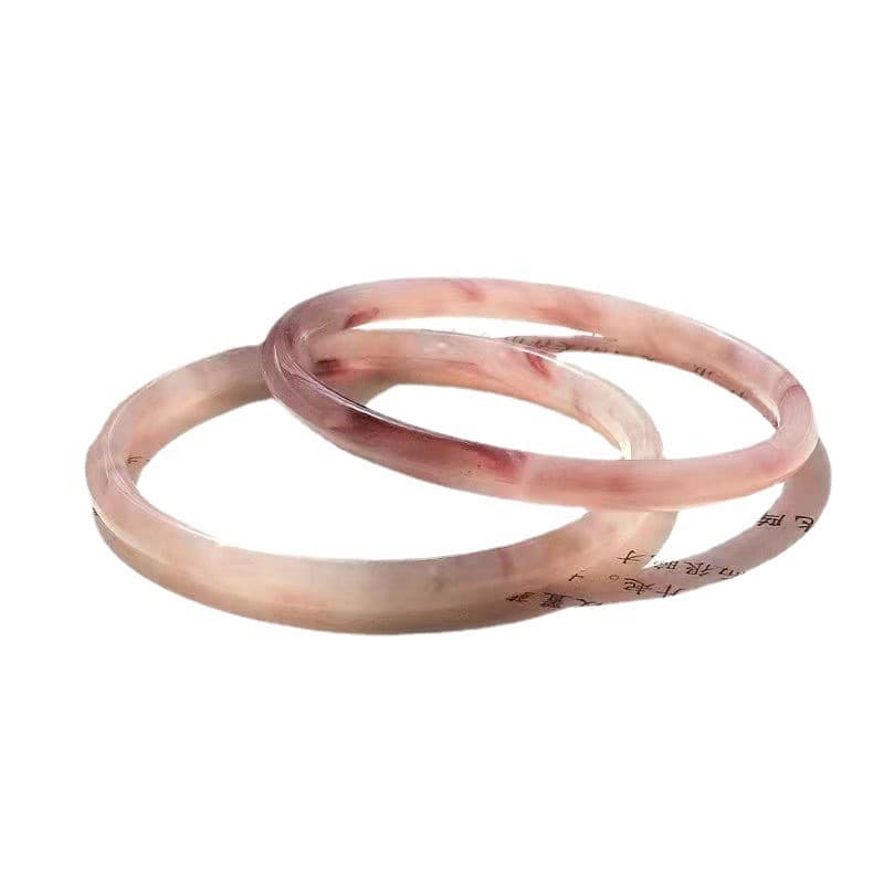 (Wholesale), Hanfu, thin agate women's bracelet, ice imitation 5