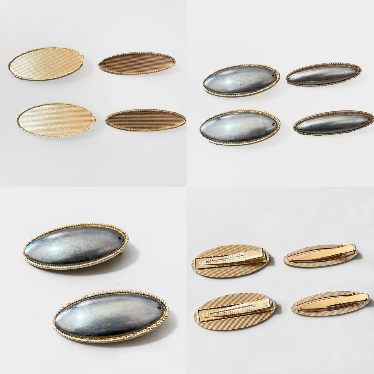 Accessory, accessories, metal hairgrip, stone inlay, bangs, DIY