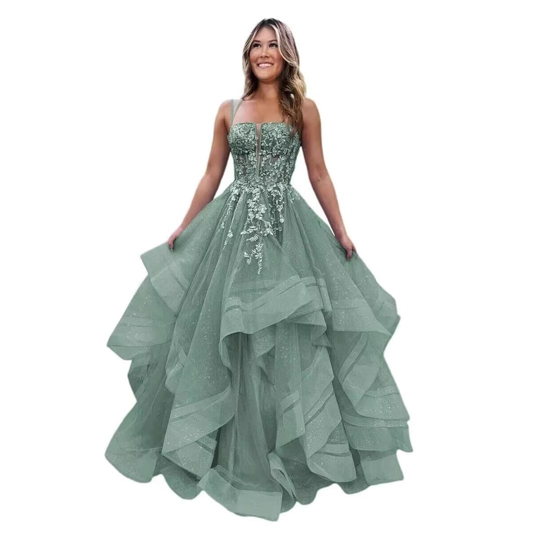 Suit for students, long evening dress, tutu skirt 4