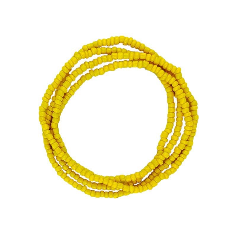 European and American beach chain bikini chains Sexy belly handmade rice bead waist chain Jewelry waist bead chains 4