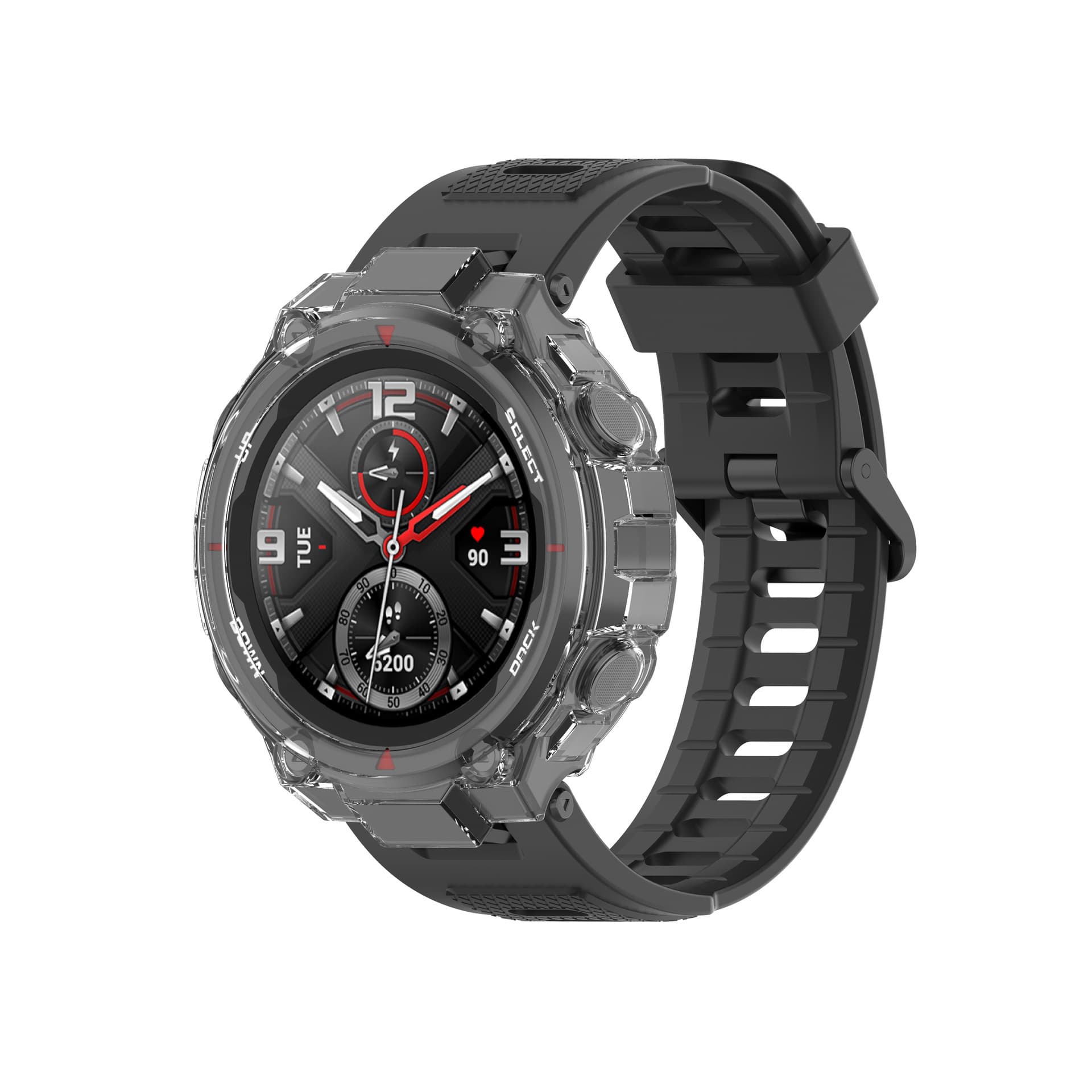 Transparent Protective Case for Huami Amazfit T-Rex Pro (A1918) 3