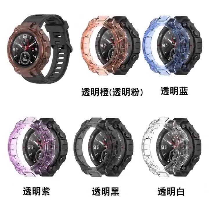 Transparent Protective Case for Huami Amazfit T-Rex Pro (A1918)