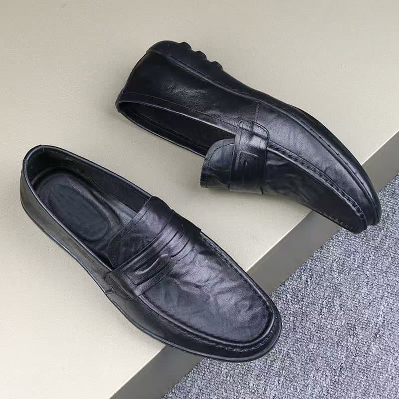 Trend loafers English style, breathable shoes, Collection Year 2025, high-end, soft sole 3