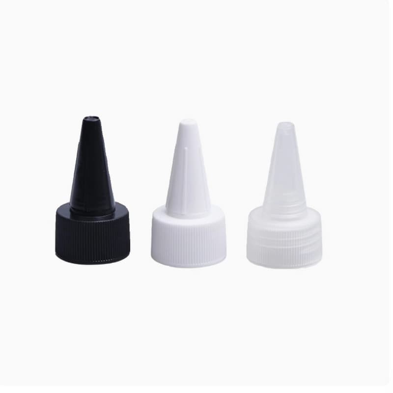 Wholesale 18 20 24 28 tooth tip cover pp plastic transparent white black electric ink dispensing cover 5