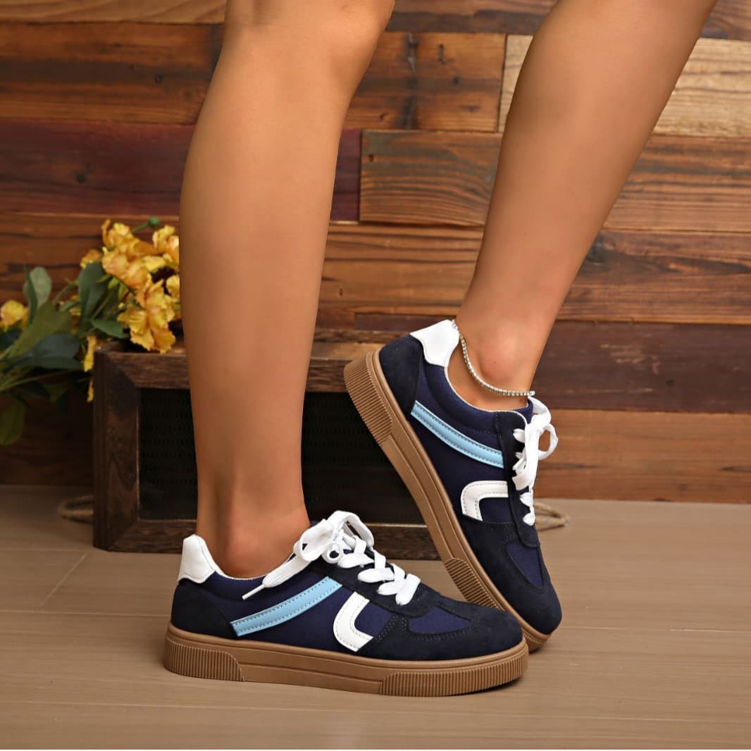 White sneakers flat, lightweight breathable universal GAT shoes, casual footwear for leisure, Collection Year 2026, simple and elegant design 3