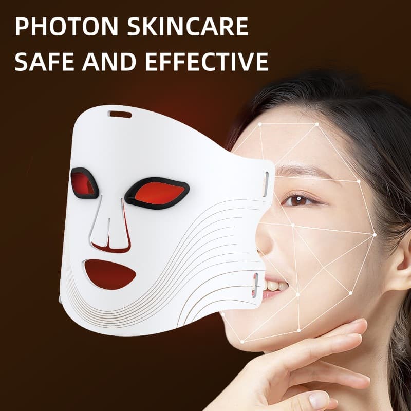 LED Photon Skin Care Beauty Face Mask Light Therapy