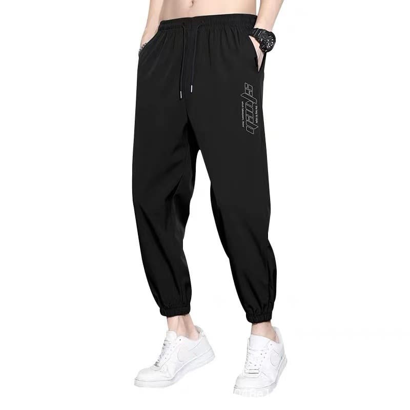 Silk summer thin quick dry trousers, oversize 5