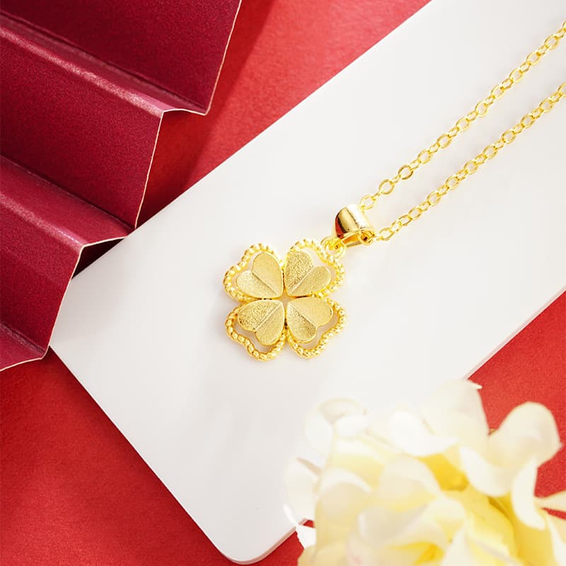 Universal pendant, accessory, four-leaf clover, DIY, flowered, light luxury style 2