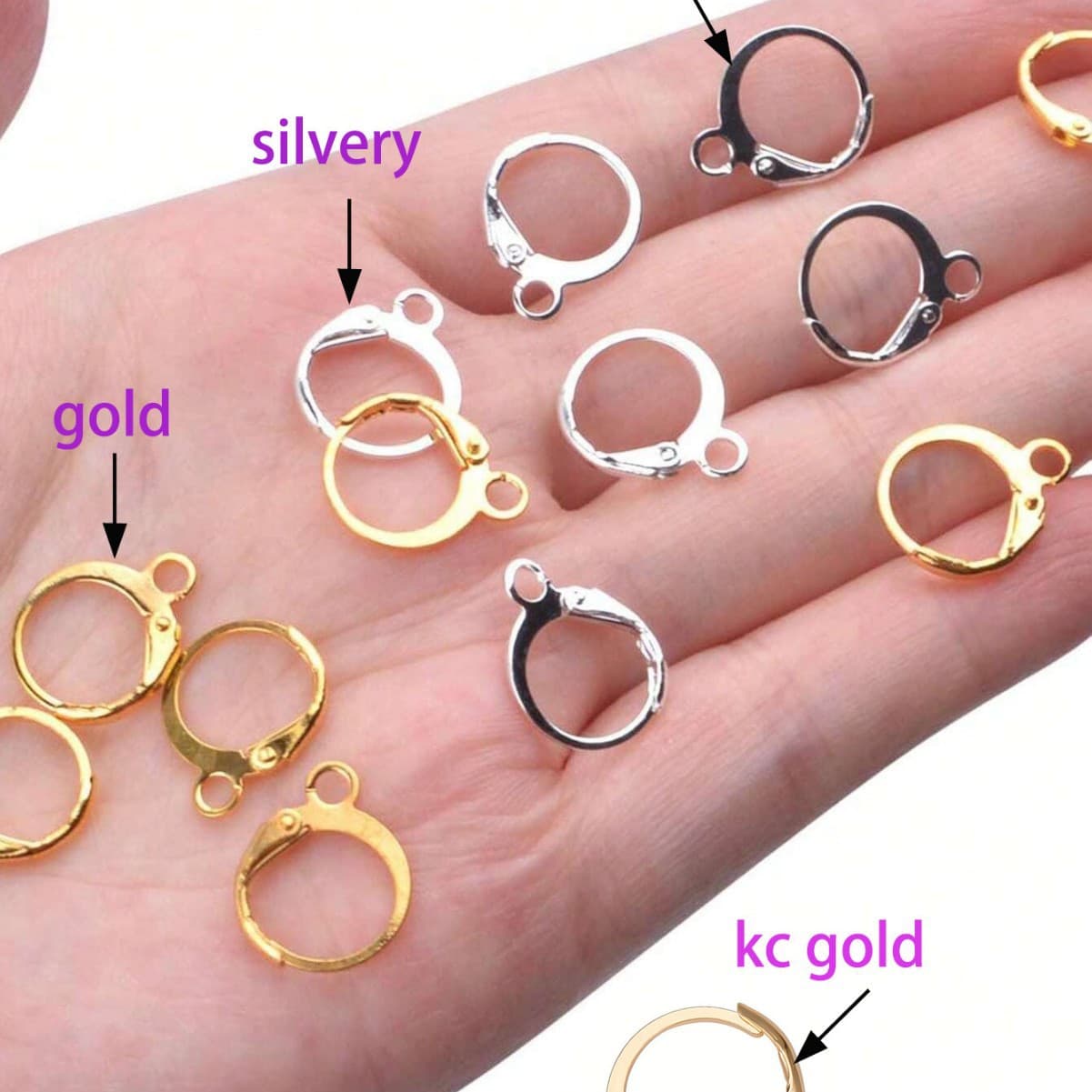Korean small earrings, accessories, DIY, France 4