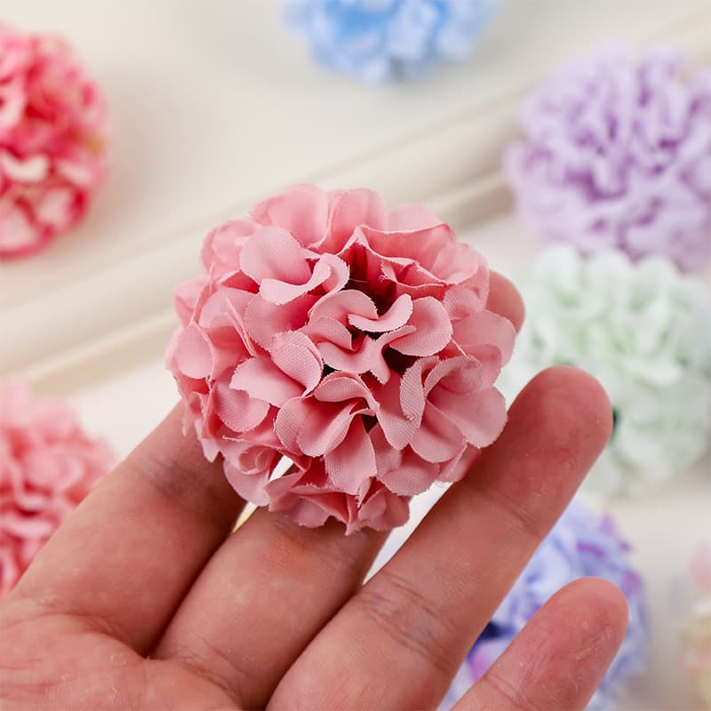 Wedding wedding decoration small ball chrysanthemum home decoration simulated ball chrysanthemum head DIY handmade fake flower wedding set 2