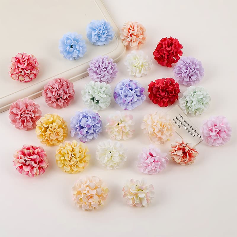 Wedding wedding decoration small ball chrysanthemum home decoration simulated ball chrysanthemum head DIY handmade fake flower wedding set