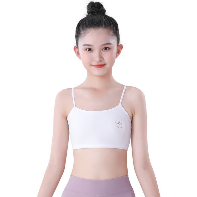 Cotton T-shirt, tube top for students, underwear, 7-9-11-13-14 years, for teenagers, for secondary school 5