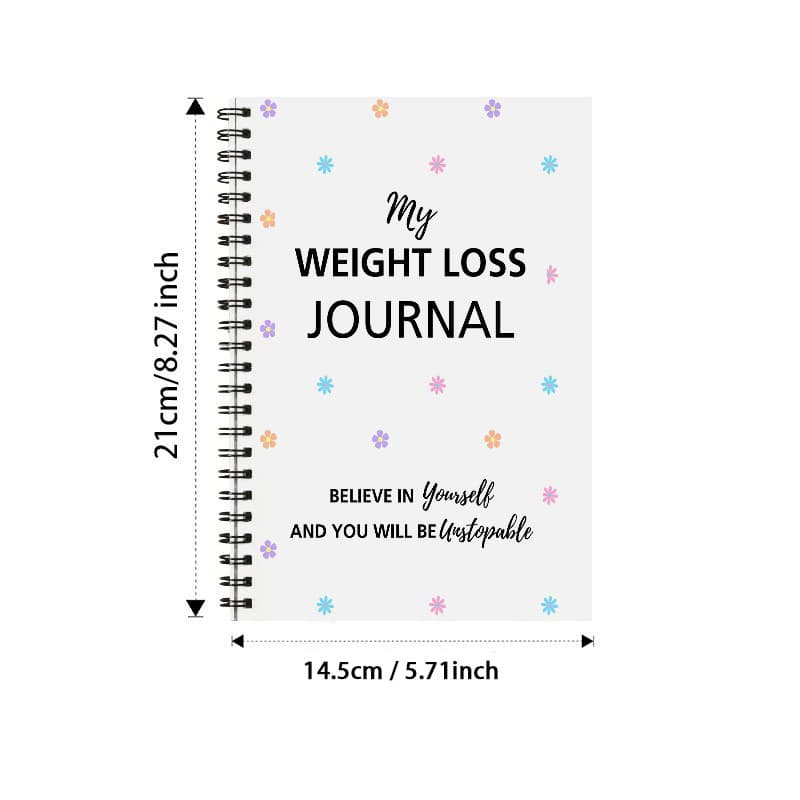 Cross-border hit Weight Loss Journal Weight Loss Journal Planner Laptop 4