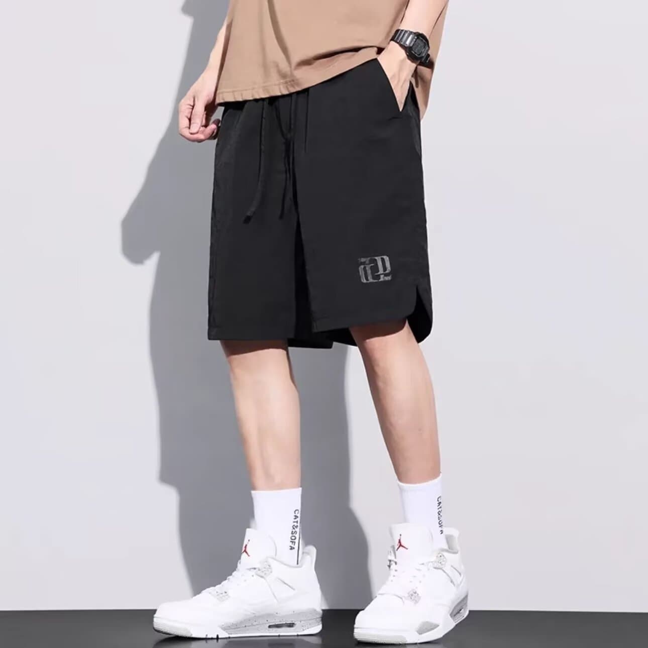 Summer breathable universal shorts, quick dry casual trousers, Collection Year 2026, loose fit, for teenagers 2