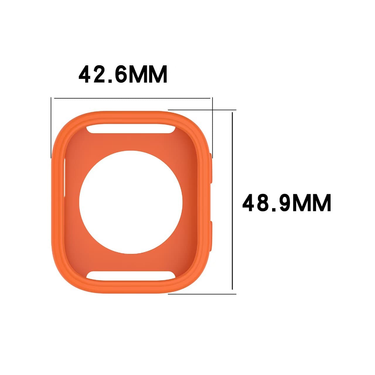 Suitable for Amazfit Huami BIP6 silicone protective case Yuewo A2435 watch protective case shell all-in-one 3
